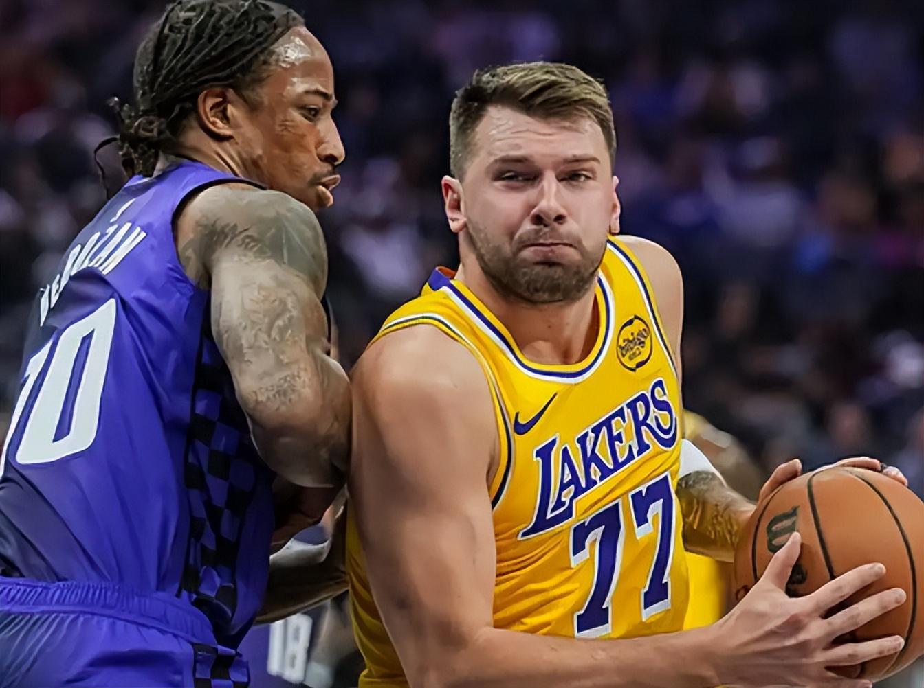 开云体育在线-詹姆斯22+4+3，卢卡42+7+8湖人三连败，威少恩怨局22+5+7